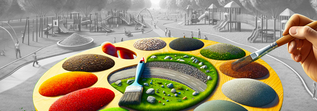 There is an array of materials to use for playground construction