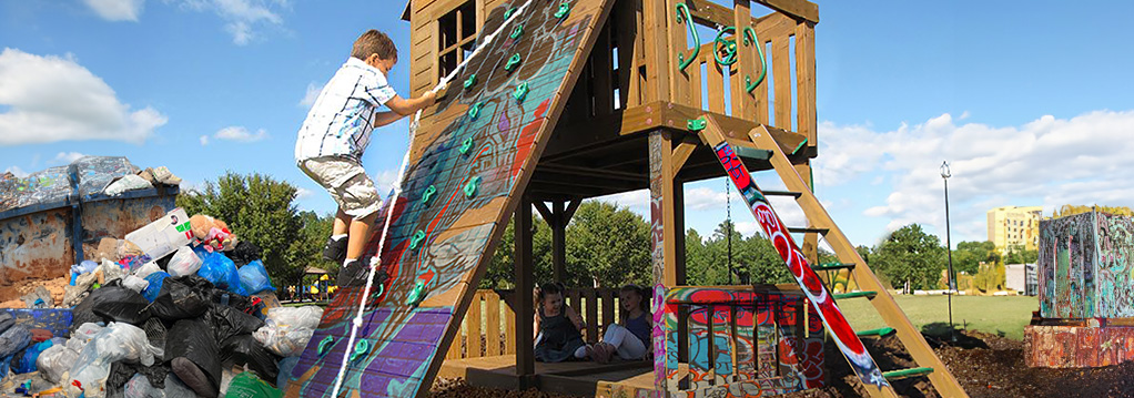 The social impact vandalized equipment in playgrounds 